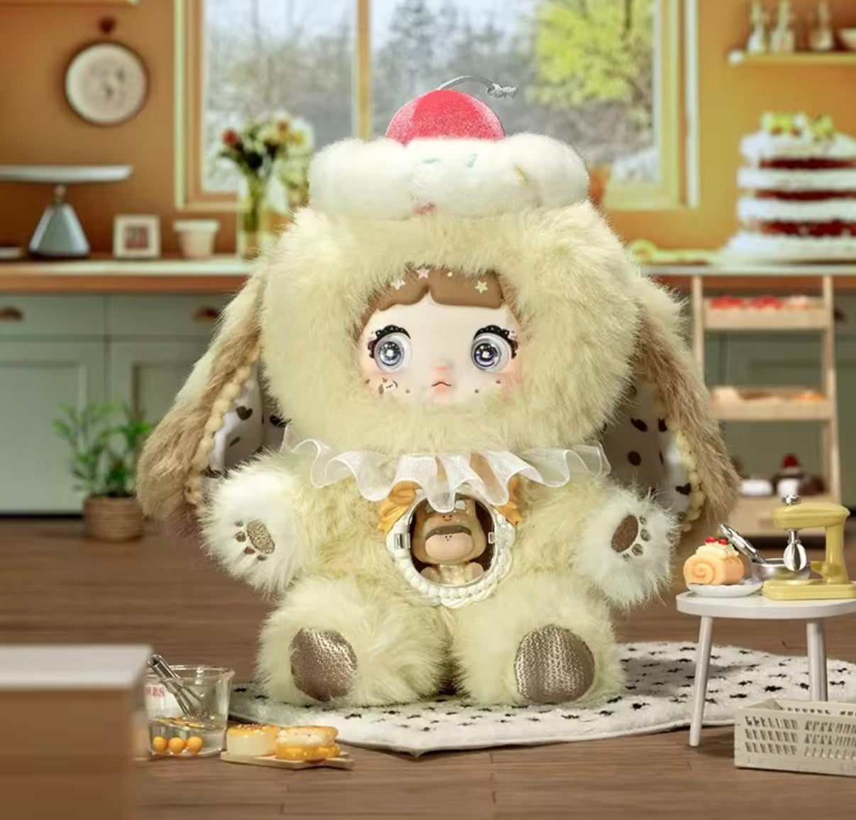 Nommi V7 X Amaryllis A Bite Of Sweetheart Series -Buttermilk soufflé Blind Box-Christmas, Birthday Gift